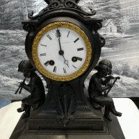  Френски Масонски каминен часовник, снимка 9 - Стенни часовници - 30148106