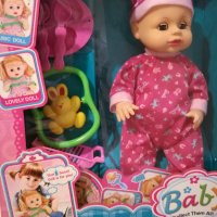 Бебе Доли с аксесуари, снимка 2 - Кукли - 31121957