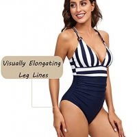 Нов дамски цял бански костюм кръстосани презрамки за море плаж басейн, снимка 3 - Други - 40187092
