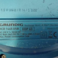 CD player с радио Grundig RCD 1445 USB -1, снимка 6 - MP3 и MP4 плеъри - 30089392