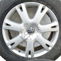 Алуминиеви джанти 5x130 с гуми R18 Volkswagen Touareg I (7L) 2002-2010 ID:97193, снимка 4 - Гуми и джанти - 40176055