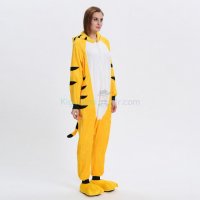 Пухкава пижама, Костюми тип onesie и kigurumi ТИГЪР, снимка 4 - Пижами - 38312228