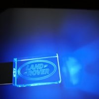 Светеща УСБ USB flash флаш памет стъкло с емблема на марка кола автомобил джип мотор + Подарък, снимка 17 - Аксесоари и консумативи - 30592696