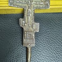 1872г  Стар Бронзов Кръст , снимка 9 - Антикварни и старинни предмети - 40241921