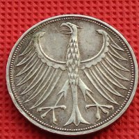 Сребърна монета 5 дойче марки 1970г. Германия за КОЛЕКЦИОНЕРИ 39640, снимка 10 - Нумизматика и бонистика - 42756074