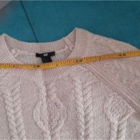 Розов пуловер S размер, снимка 8 - Блузи с дълъг ръкав и пуловери - 34469107