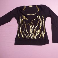 Блуза с дълъг ръкав С/М, снимка 1 - Блузи с дълъг ръкав и пуловери - 31211950