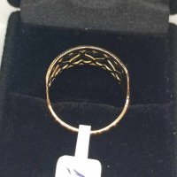 Нов Златен пръстен-2,23гр/14кр, снимка 5 - Пръстени - 44508147