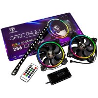 Част за охлаждане Spectrum ARGB 256C 120x120x25 RGB, DC 5.0-13.8V, 280mA, 5V SS30426, снимка 1 - Друга електроника - 40306420