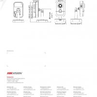 Hikvision DS-2CD2443G0-IW 4Mpx WiFi Безжична IP Камера с PIR Детектор Движение и Микрофон+Говорител, снимка 6 - IP камери - 30281751