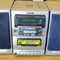 Аудиосистема AIWA LCX-133EZ/CD/AUX/Tuner/касета/часовник, снимка 1 - Аудиосистеми - 44808774