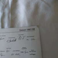 Байерн Мюнхен 1987-88 футболни картички едната с подписи, снимка 12 - Футбол - 29431490