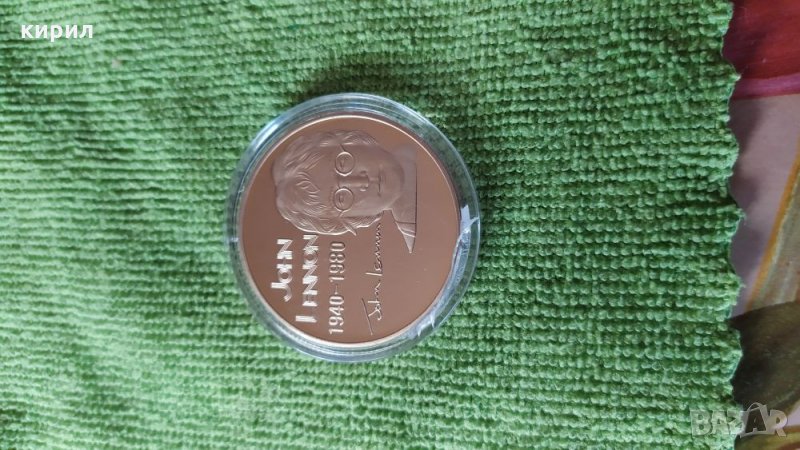 Джон Ленън монета, снимка 1