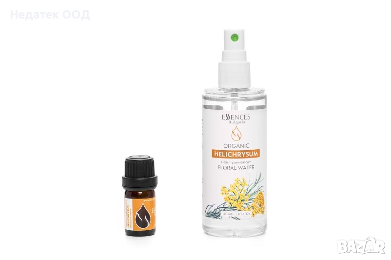Комплект за красива кожа Essences Bulgaria, Безсмъртниче флорална вода, Безсмъртниче етерично масло,, снимка 1