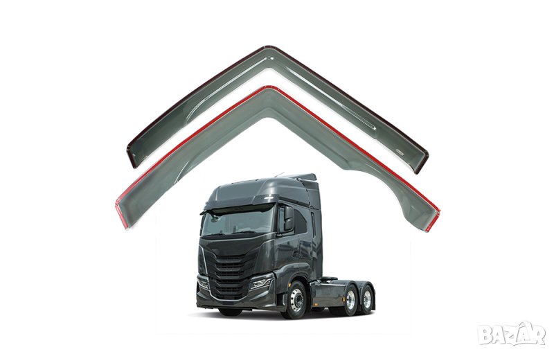 ВЕТРОБРАНИ IVECO ИВЕКО S-WAY 2020+ комплект , снимка 1