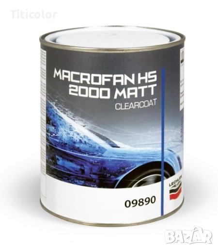 LECHLER 2000 Лак Macrofan HS MATT – 1л, снимка 1