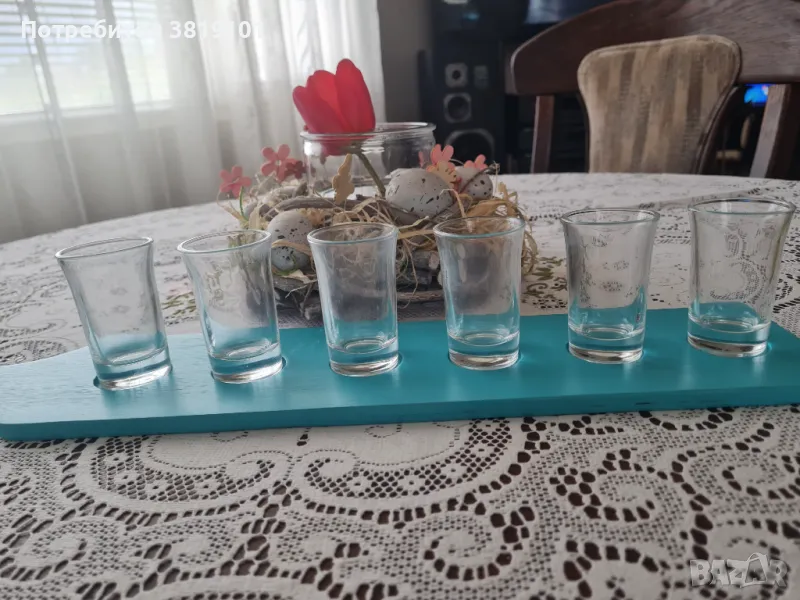 Чашки с дъска за шотове, снимка 1