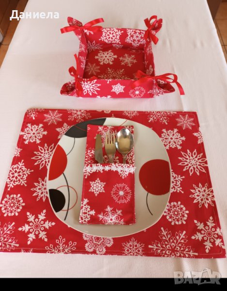 Коледни тишлайфери, покривки, подложки за хранене, снимка 1