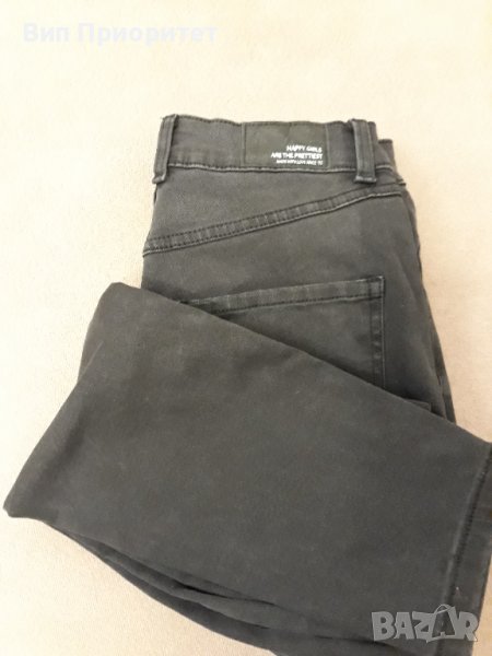 HAPPI GIRLS дънки , чисто нов , дълъг , гарваново черно, снимка 1