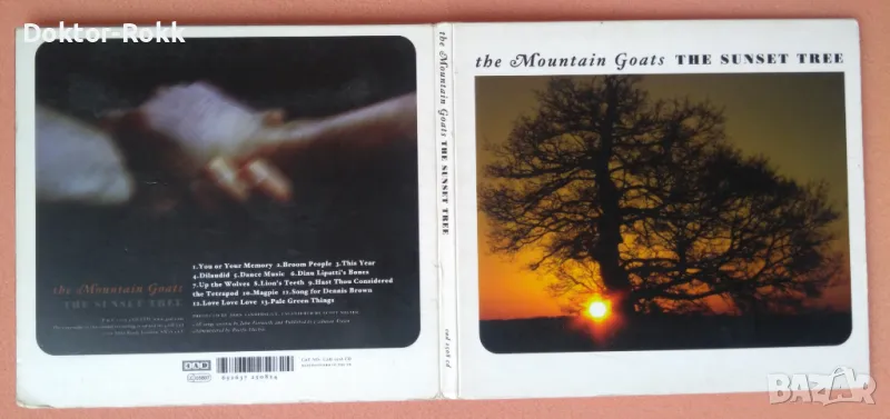 Mountain Goats (CD, 2005) The Sunset Tree, снимка 1