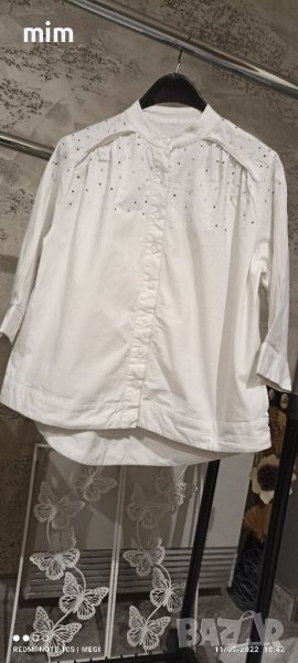 Овърсайс риза с камъчета!!, снимка 1