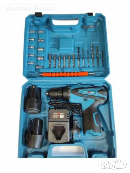 Акумулаторен Винтоверт с две батерии - Комплект, снимка 1