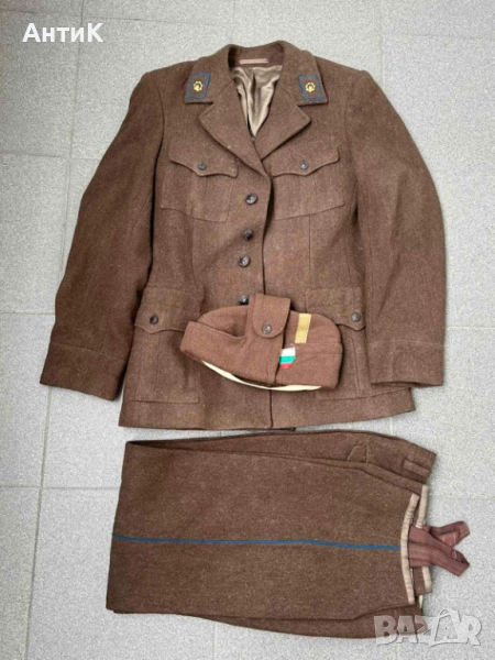 Соц Зимна Бойна Униформа Шаек, снимка 1