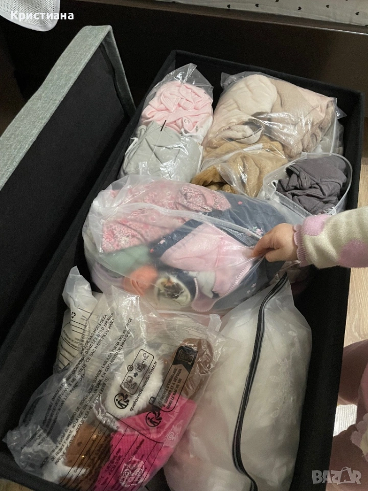 Лотове дрехи за момиченце, 62-80 размер, снимка 1