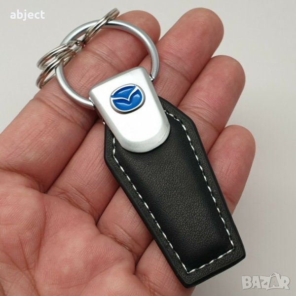 Луксозен Мазда кожен ключодържател Mazda, снимка 1