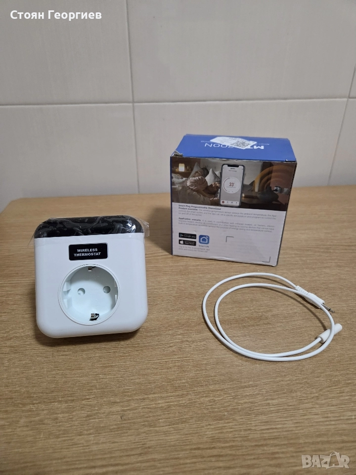 Програмируем WiFi термостат MTS700N 3520w, снимка 1