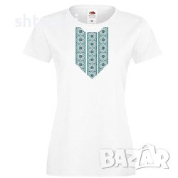 Дамска Тениска ШЕВИЦИ Шевица 1 Синьо,Изненада,Подарък,Повод,Празник, снимка 1