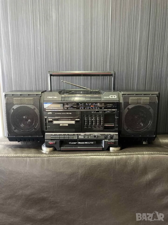 	JVC-PCV2 Vintage 1988 Boom Box, снимка 1