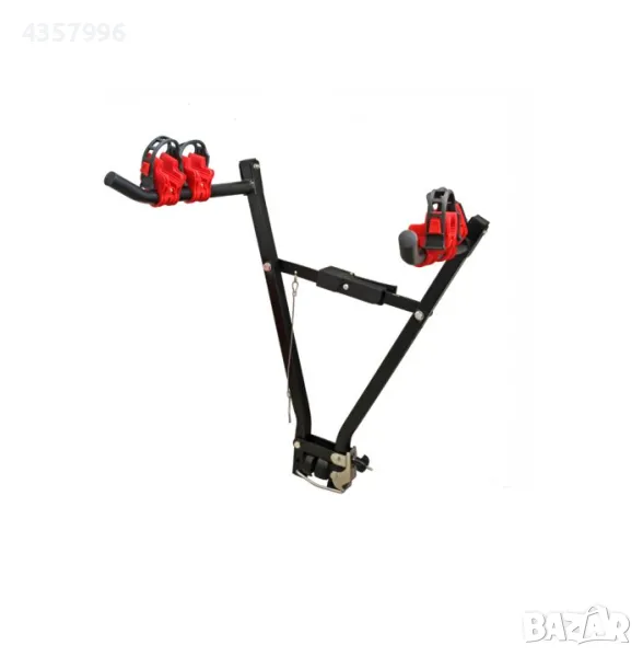 Багажник за кола за два велосипеда, За теглич , снимка 1