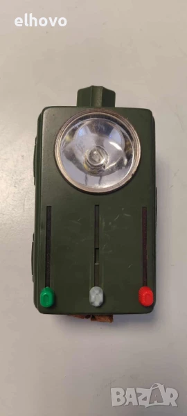 Немски военен ЖП фенер WIETEK, снимка 1
