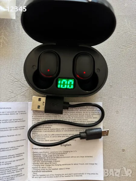 Продавам безжични Bluetooth слушалки, снимка 1