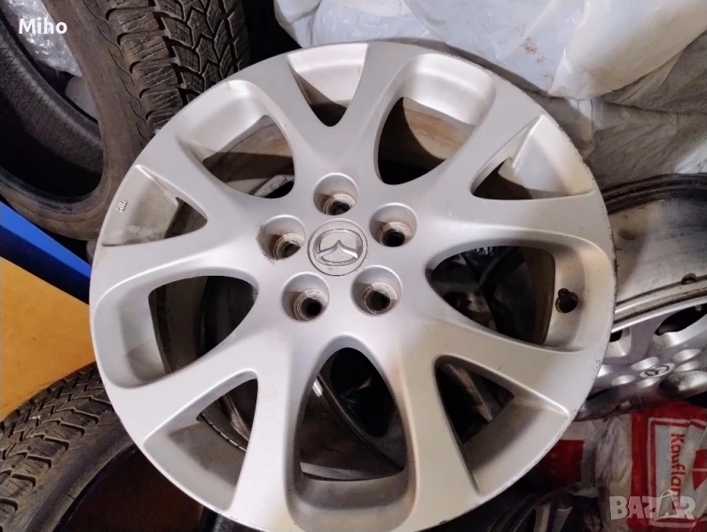 Продавам Джанти 18 цола Мазда или Бартер за 16 ки , снимка 1