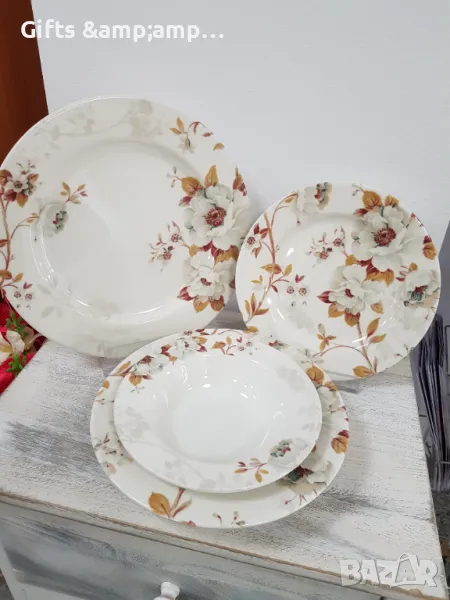 Порцеланов сервиз за хранене - 24 части, снимка 1