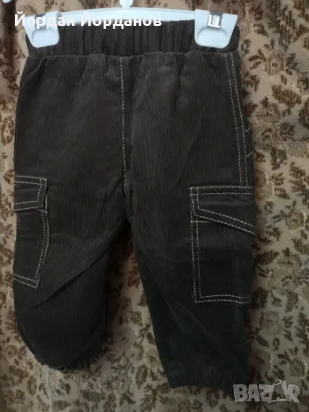 Нови пролетни джинси за ръст 80 - 1 годинка., снимка 1