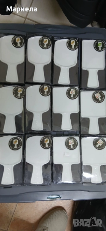 Малки Порцеланови чинийки за сервиране на комплимент 12 бр., снимка 1