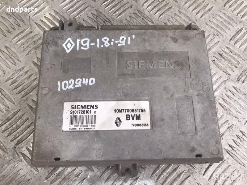 Компютър Renault 19,1.8i,1991г., снимка 1