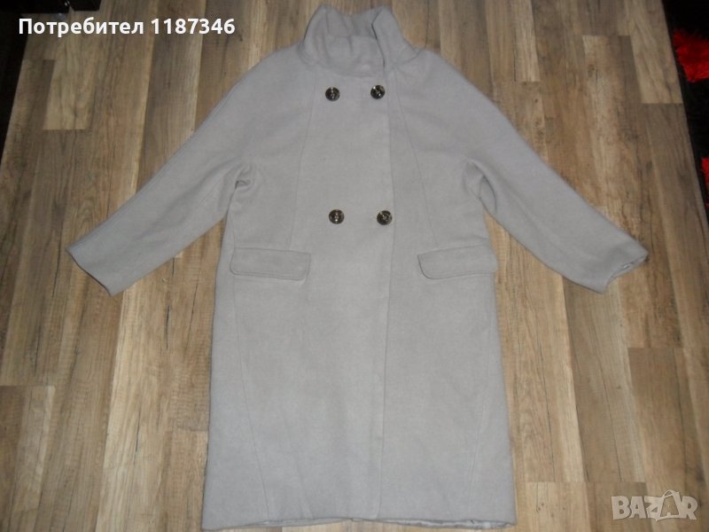 сиво палтенце С размер, снимка 1