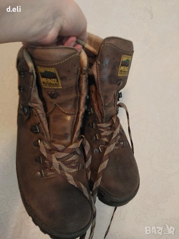 Три вида боти. Meindl Active Gore-Tex Bugatti. Original. Size 43-44 100% Кожа, снимка 1