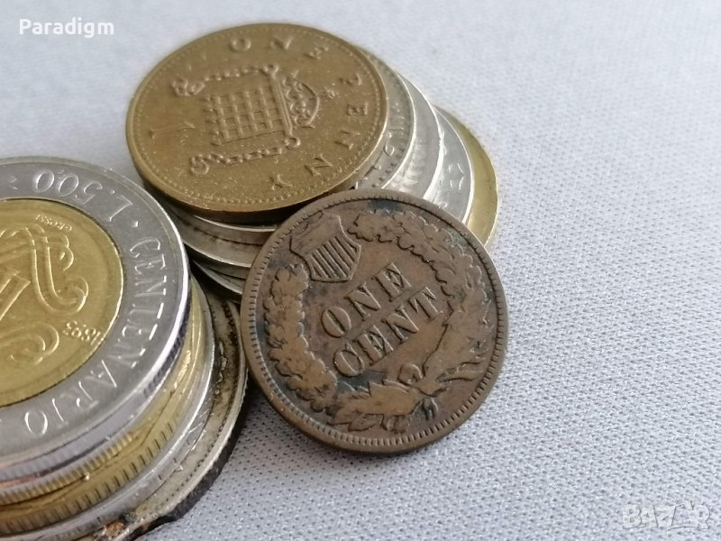 Монета - САЩ - 1 цент | 1891г., снимка 1