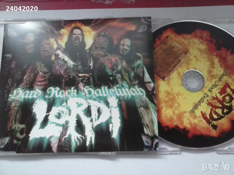 Lordi – Hard Rock Hallelujah CD single, снимка 1