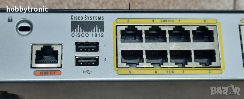 Cisco 1812, Cisco 1841 рутери, снимка 1