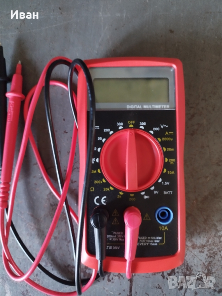 цифров мултиметър , снимка 1