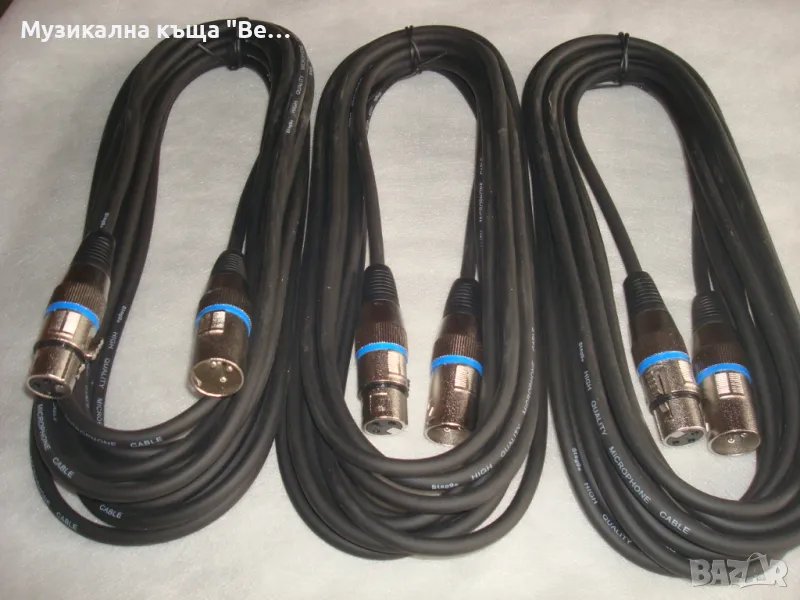 Кабел м.канон-ж.канон 6м. , снимка 1