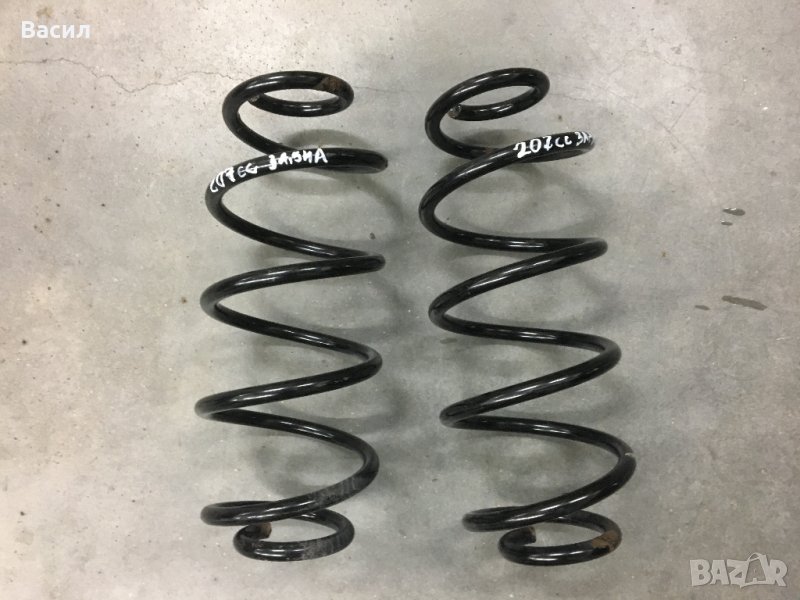 Задни пружини Peugeot 207 cc Cabriolet 1.6 16v 120 ps Пежо 207 кабрио 1.6 16в 120 пс pejo, снимка 1