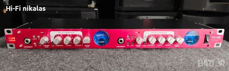  2 канален лампов пред усилвател за микрофон SM PRO audio TC02, снимка 1