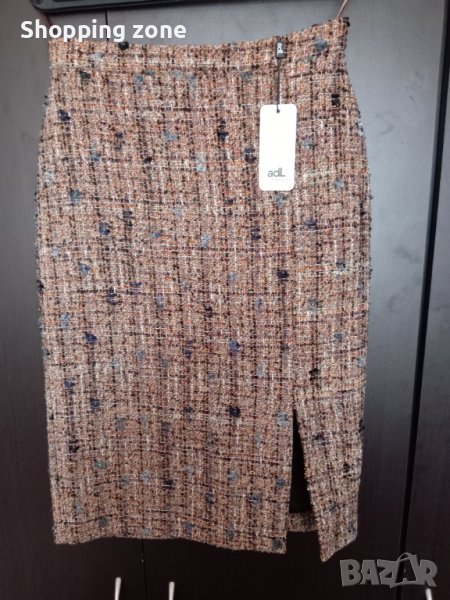 Пола с висока талия тип молив, снимка 1